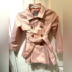 Tahari Pink Kids Cape Coat
